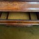 Commode de toilette XIX e s en noyer et marbre style Louis Philippe 