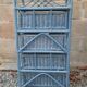 Meuble de 4 tiroirs en bambou et rotin