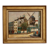 Oil on canvas - Bruno Emile Laurent