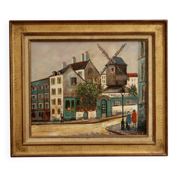 Oil on canvas - Bruno Emile Laurent