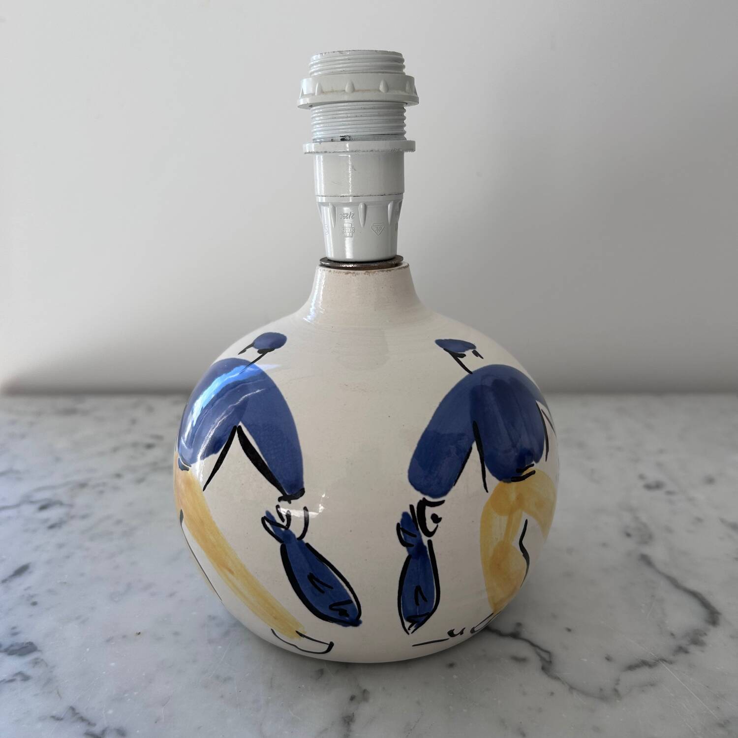 Pair of nautical-themed lamp bases