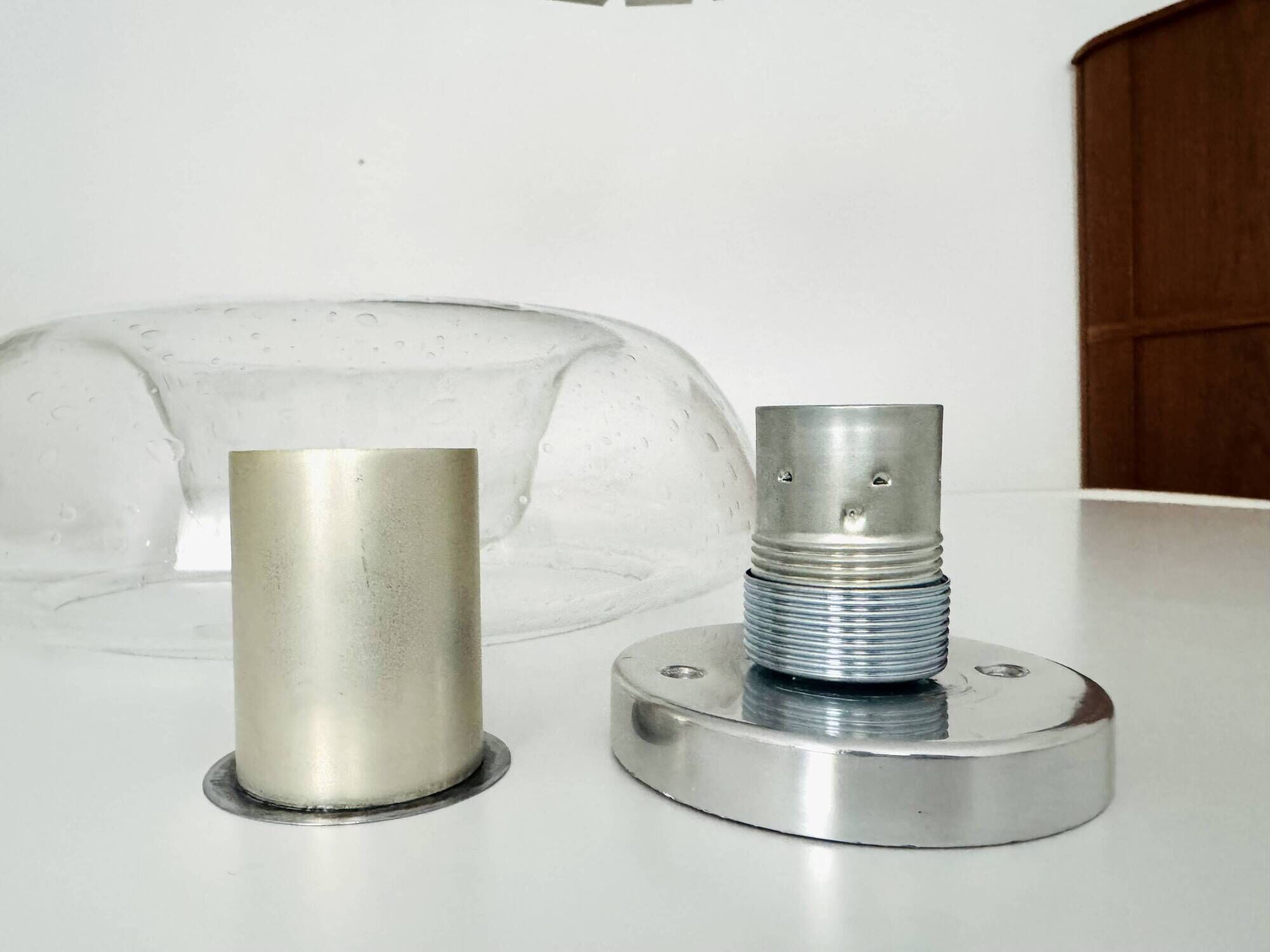Donut Wall or Ceiling Lamp by J.T. Kalmar