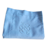 Old linen & cotton pillowcases - AG monogram