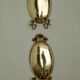 Pair of Swedish brass wall sconces from the mid-century.