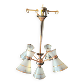 Lustre ancien 6 feux