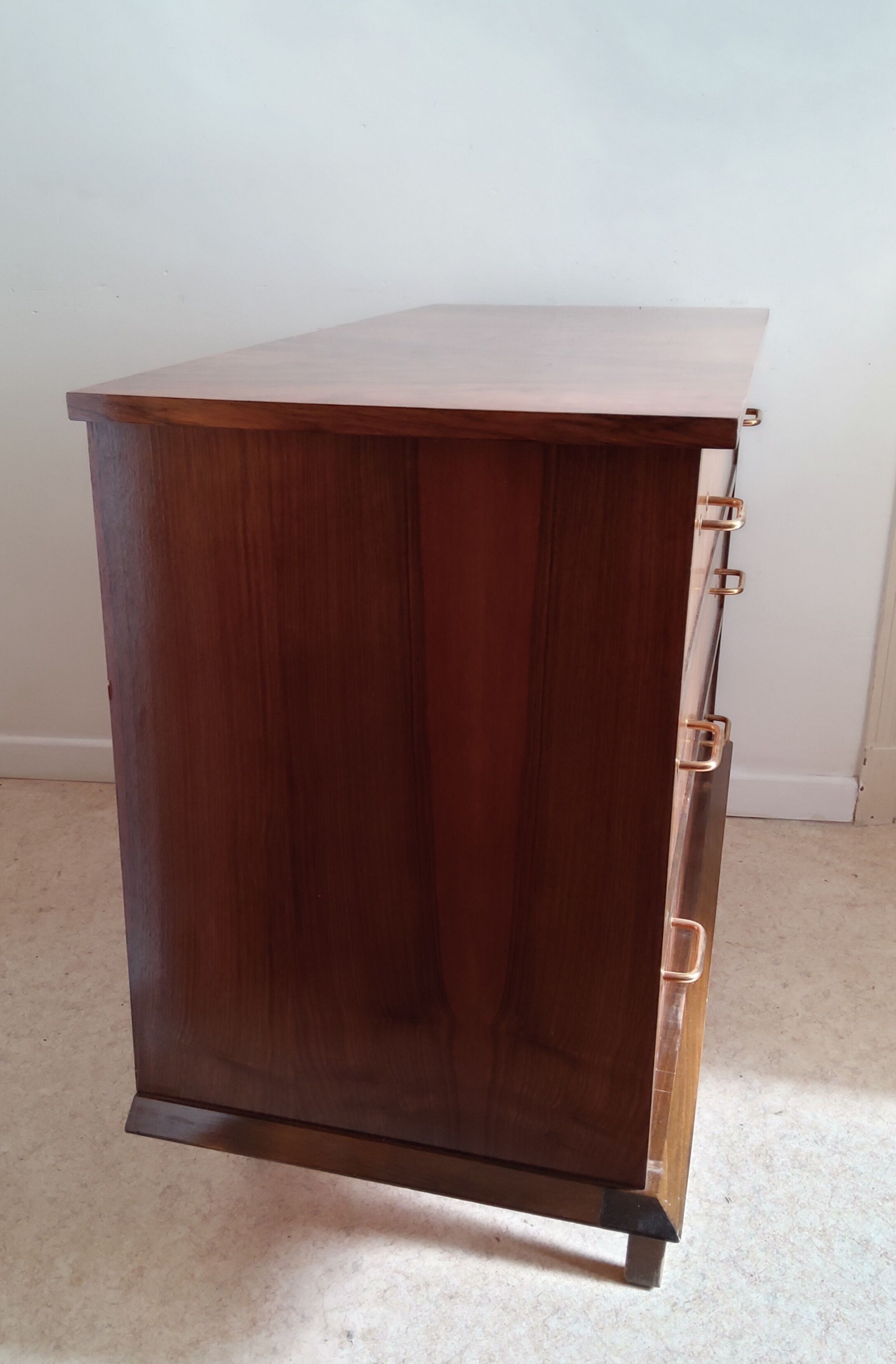 Vintage rosewood chest of drawers