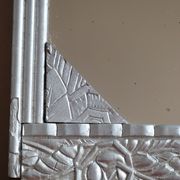 Mirror art deco floral roses and leaves 36c49cm