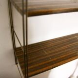 Vintage metal “string” shelf