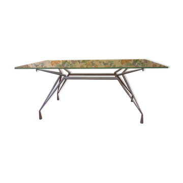 Italian design glass table