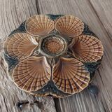 Sarreguemines oyster plate
