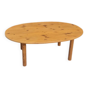 table basse ovale en