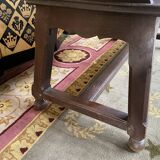 Rustic solid oak bench