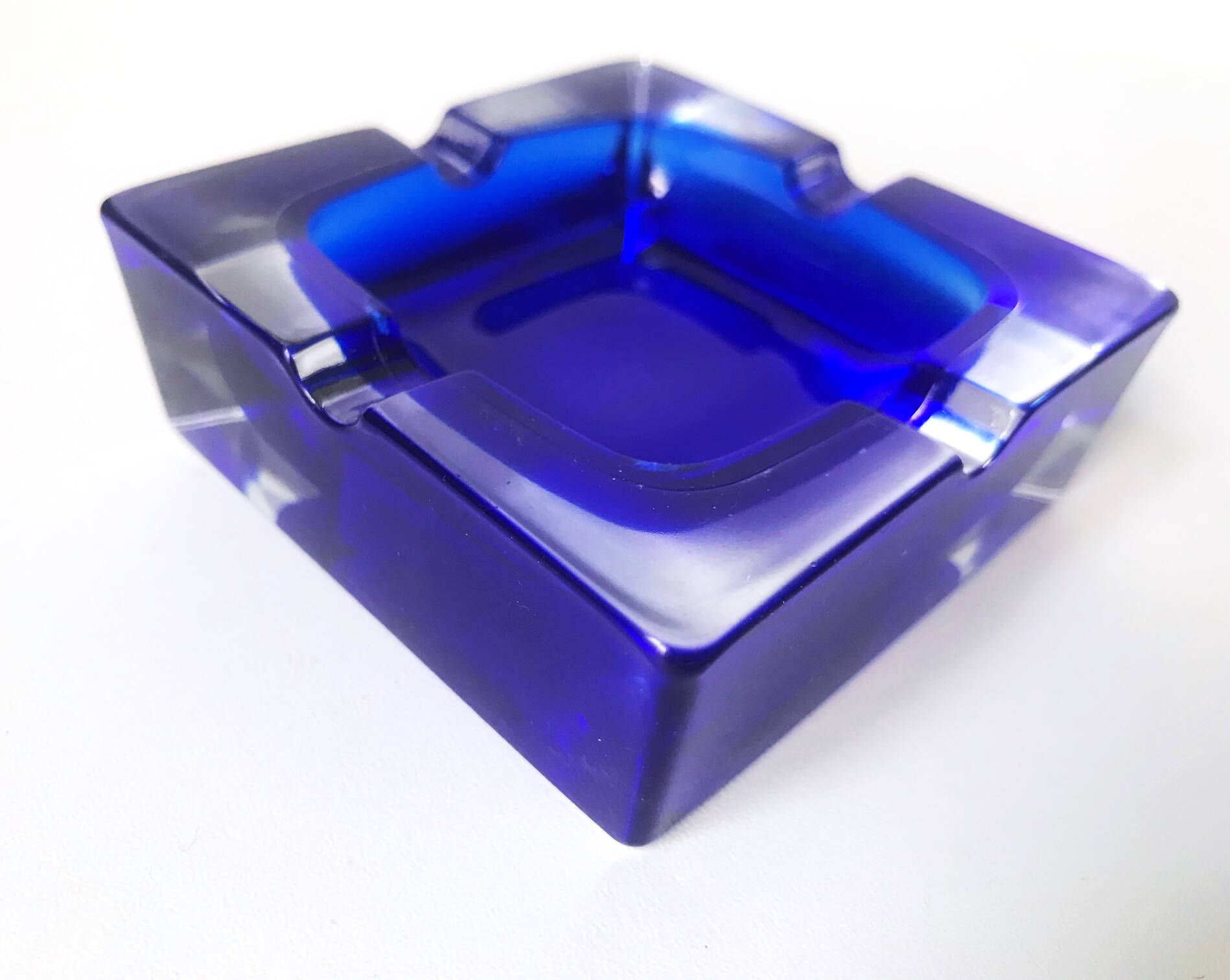 Vintage Ashtray • JG Durand • Cristal d'Arques • 1970-80