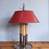 Empire-style three-light bouillotte lamp