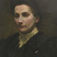 Oil on canvas Portrait of a lady