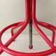 Adjustable vintage workshop stool