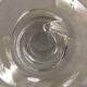 Glass on foot - blown glass bubble late nineteenth early twentieth