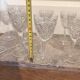 Vintage Service Set 9 Glasses Liqueur Wine Water Baccarat Crystal Lagny