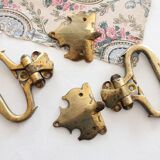 Large antique piano handles, old bronze, hardware.