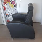 Fauteuil en cuir design