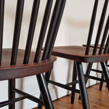 4 chairs vintage Thonet 60s