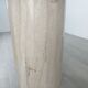 Travertine dining table design Jean-Charles Roche Bobois vintage 70s