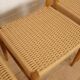 6 x dining chair | Bramin | H.W. Klein | Soaped oak | Restored
