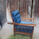 Morris "Potacol" armchair and footrest