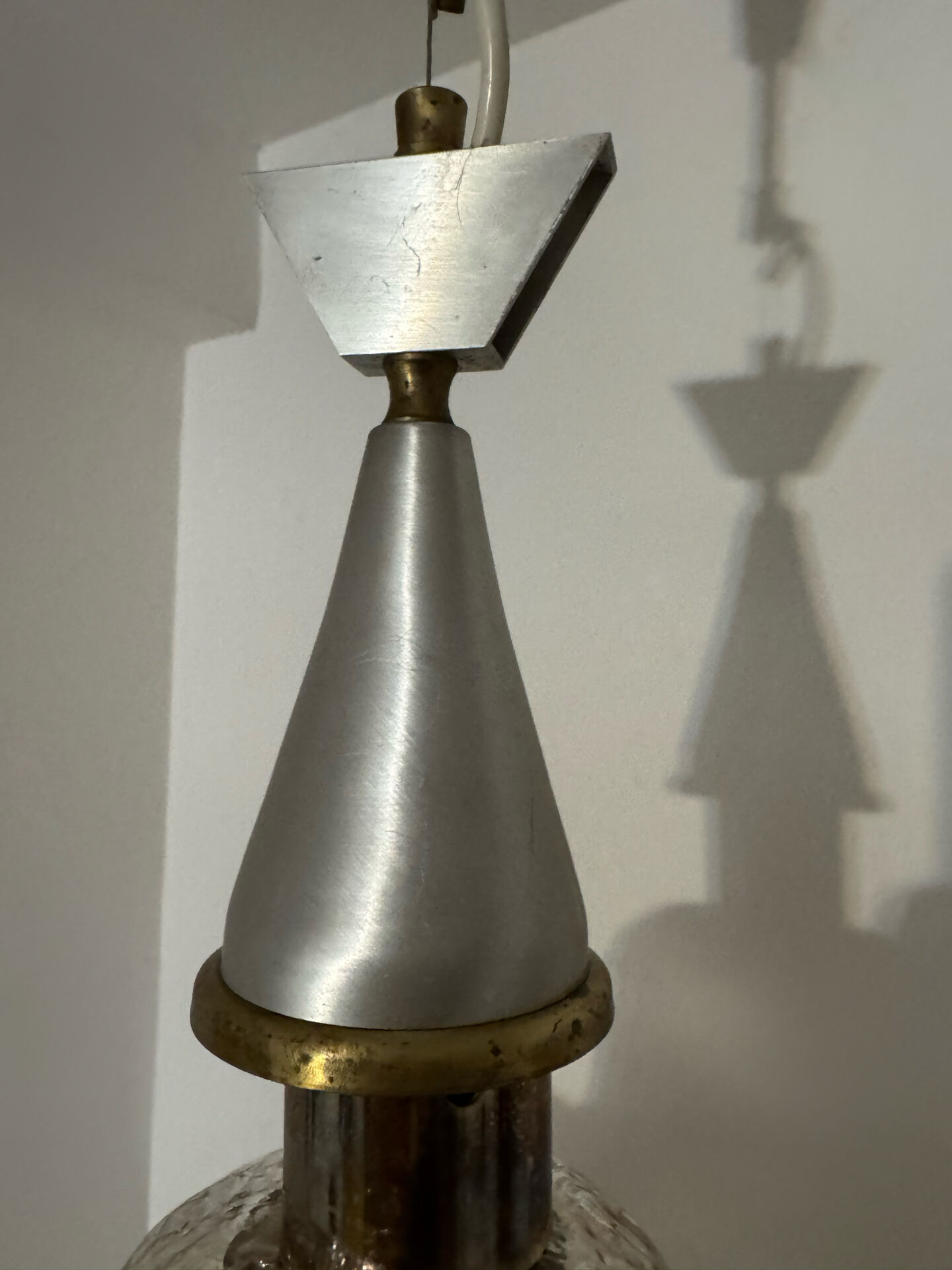 Murano glass chandelier from the 1970s.