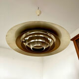 Old Scandinavian design suspension lamp Preben Fabricius and Jørgen Kastholm for Nordisk Solar vintage