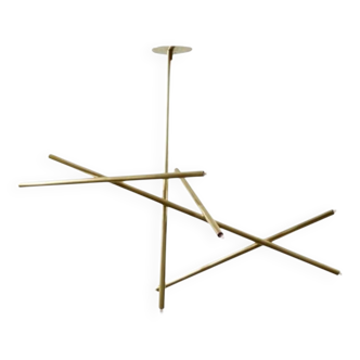 Cam Crockford brass chandelier