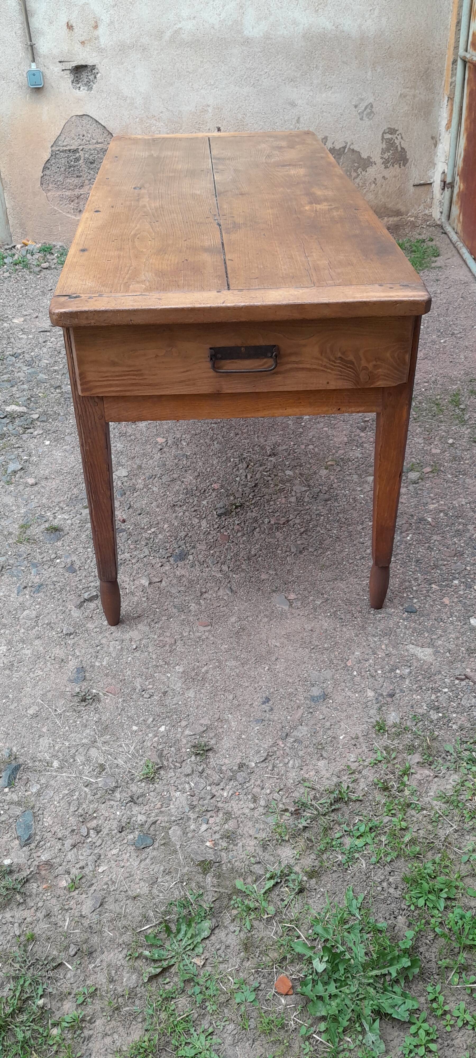 Antique farmhouse table