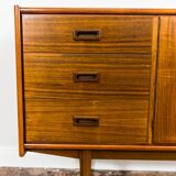 Vintage Walnut Sideboard By Bfm, 1960s, Poland