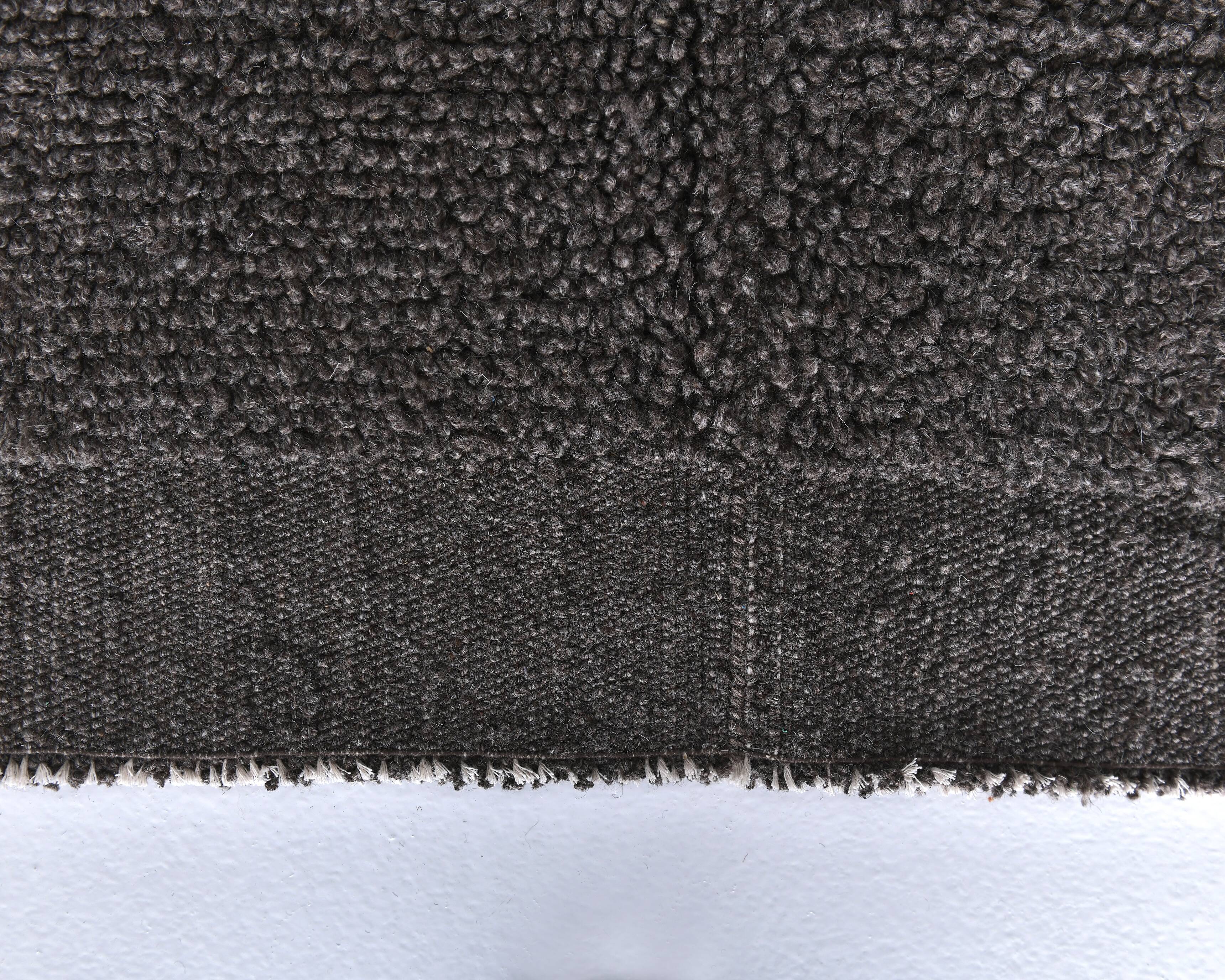 9x12 Brown Gray Turkish Vintage Rug 282x355Cm SK 241965