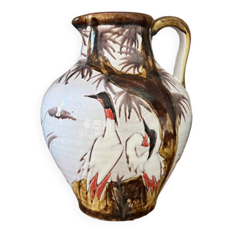 Earthenware pitcher