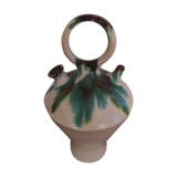 Oiled vintage design in emailed gres