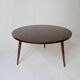 vintage coffee table design 1960 in rosewood wood 60s 70s