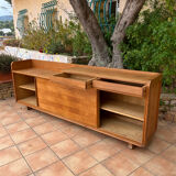 Guillerme and Chambron oak sideboard 1950
