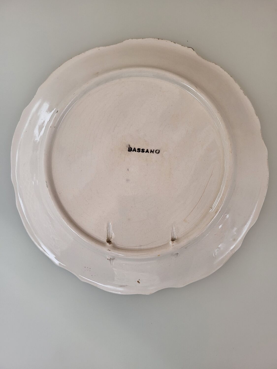 Bassano decorative plate