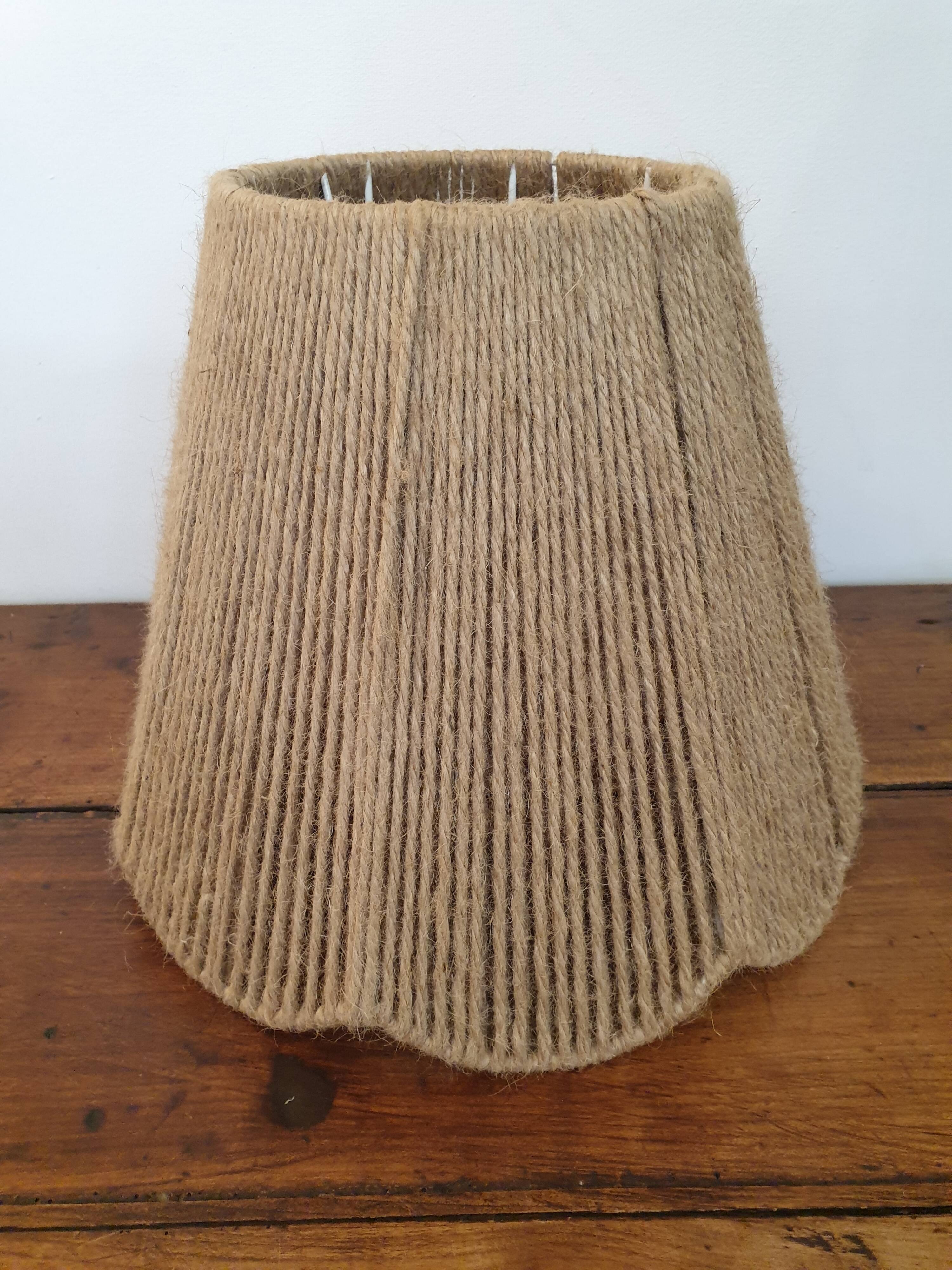 Natural rope lampshade diameter 35 cm