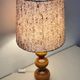 Kaiser Leuchten Bubble ceramic table lamp, Germany 1960