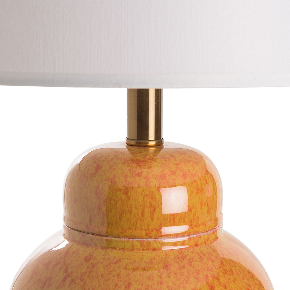 Base lamp jarre saffron