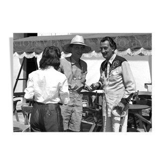 Photography, "Salvador Dali and Marcel Duchamp in Cadaquès", August 1958 / 15 x 20 cm