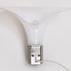 Vintage ''Mandarin'' Holmegaard wall lamp Michael Bang, 1980s.