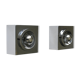 Pair of Italian wall lights, 60s