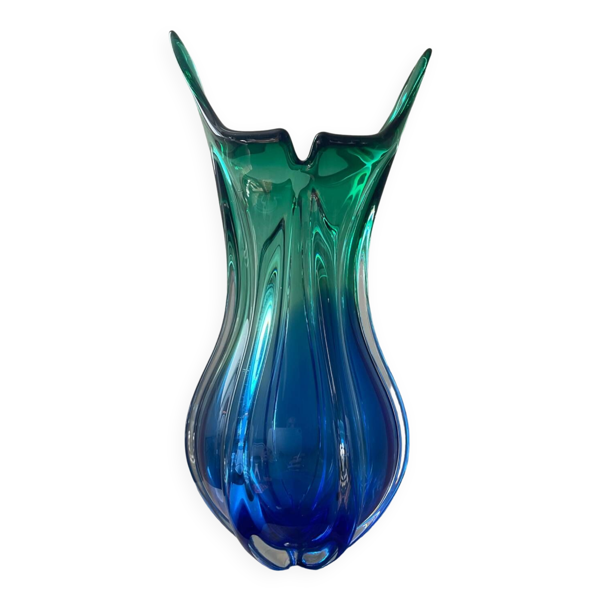 Large vintage Murano vase from the 70s