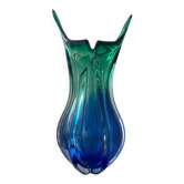 Grand vase Murano vintage années 70