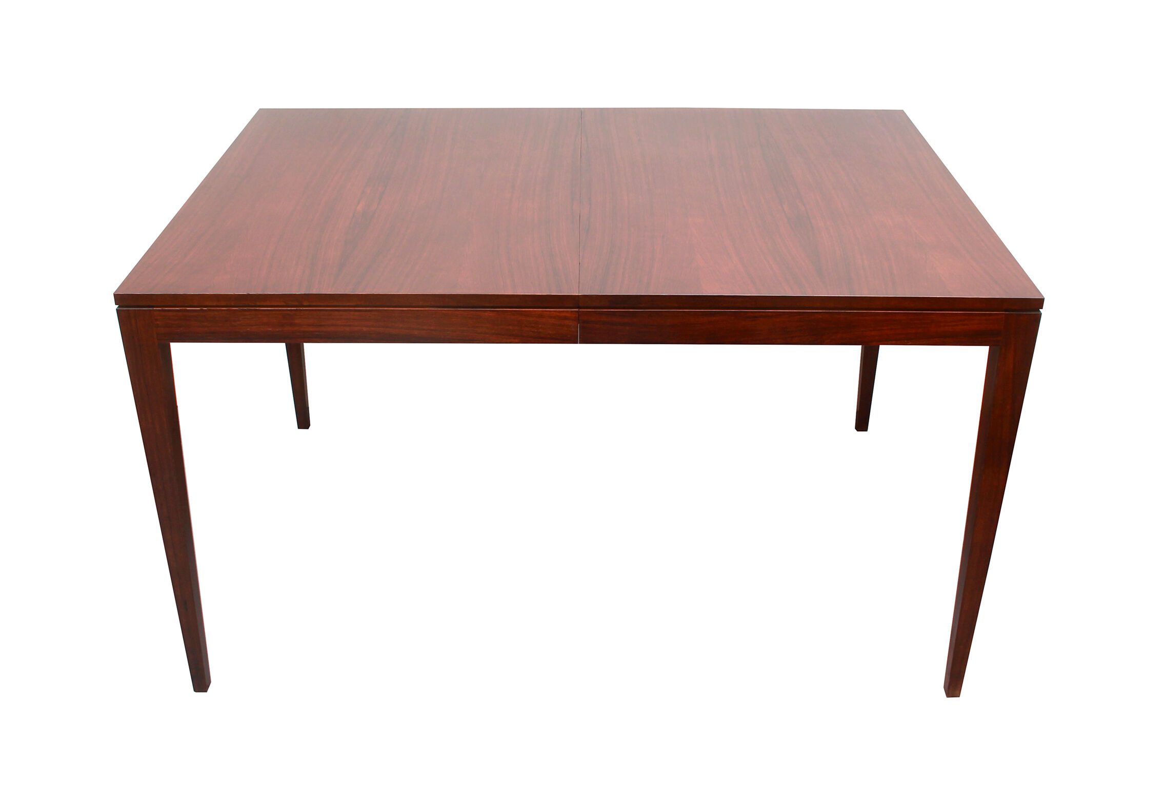 Salle à manger extensible des années 1960 en palissandre, restaurée