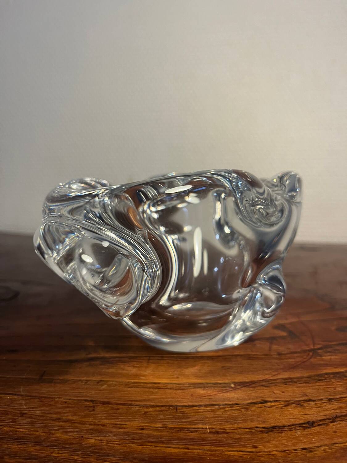 Vide poche centre de table cristal de Sèvres