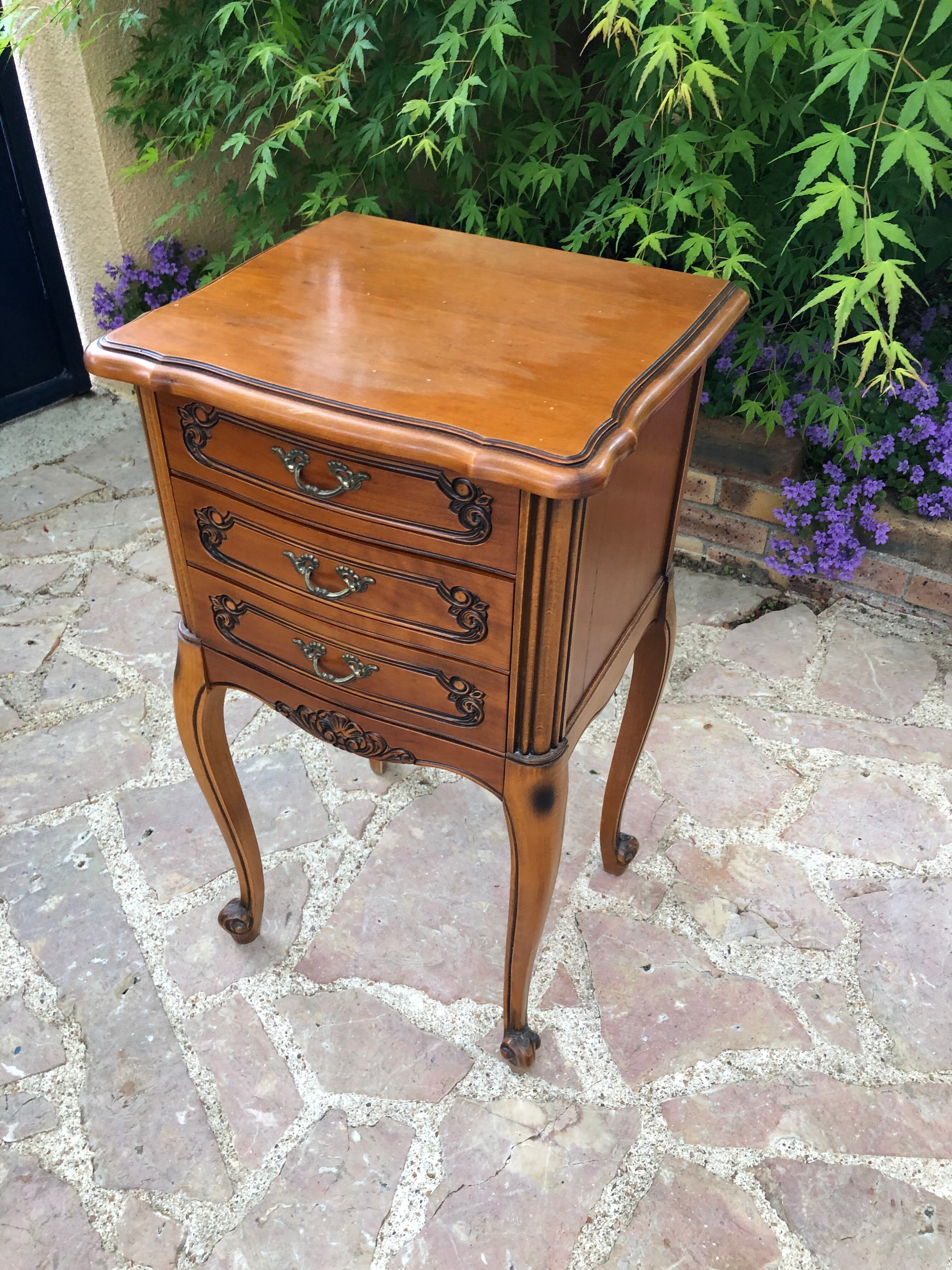 Louis XV style bedside